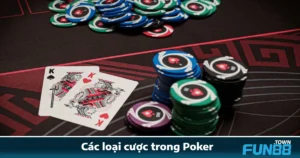 Các Loại Cược Trong Poker Tại Fun88 Mà Người Chơi Cần Biết